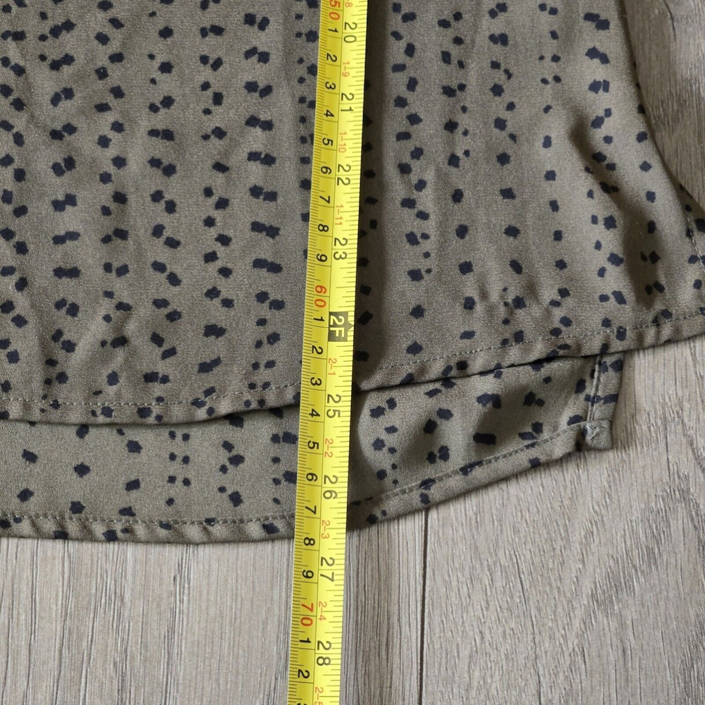 APT. 9 Women's Green Short Sleeve Blouse Top Size Extra Small (XS) - Picture 6 of 8